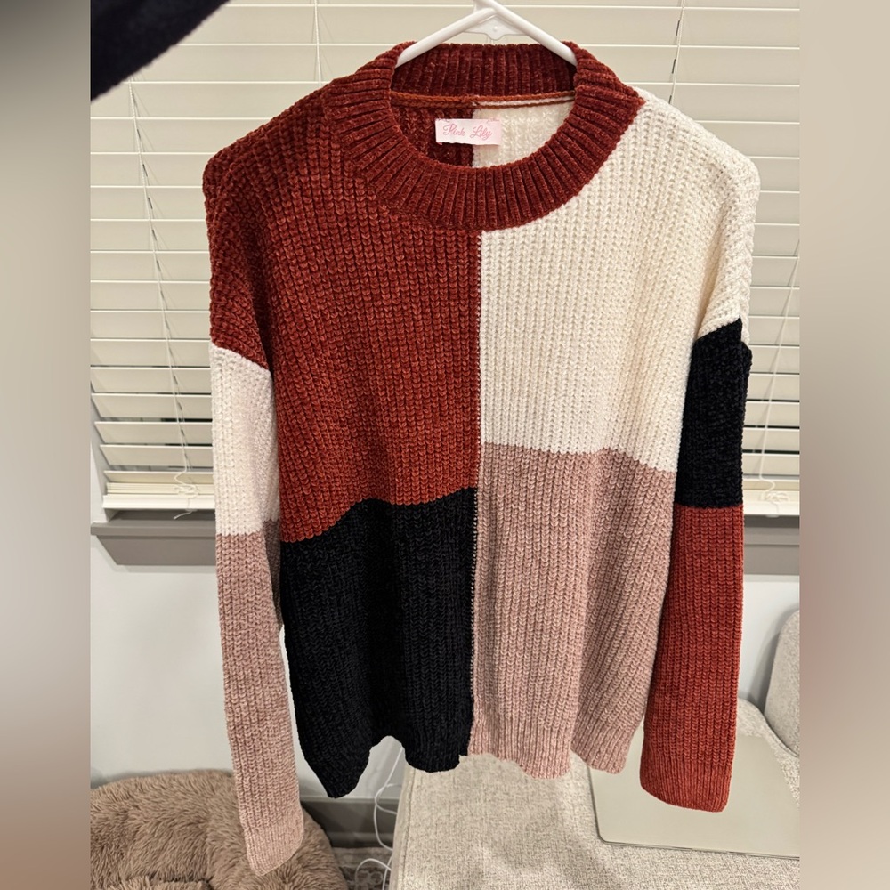 Pink Lily Sweater